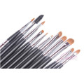 Makeup Factory Hochwertige Augenbrauen Pinsel 22 PCS Kosmetik Pinsel Set Makeup Pinsel Set